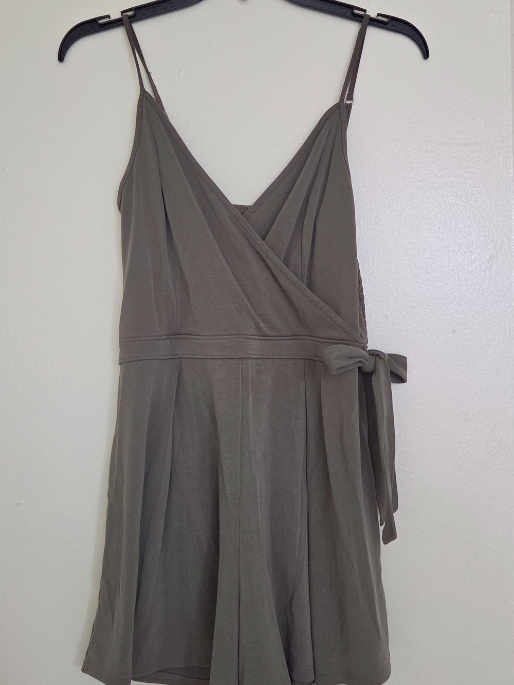 Abercrombie & Fitch Olive Green Romper Medium